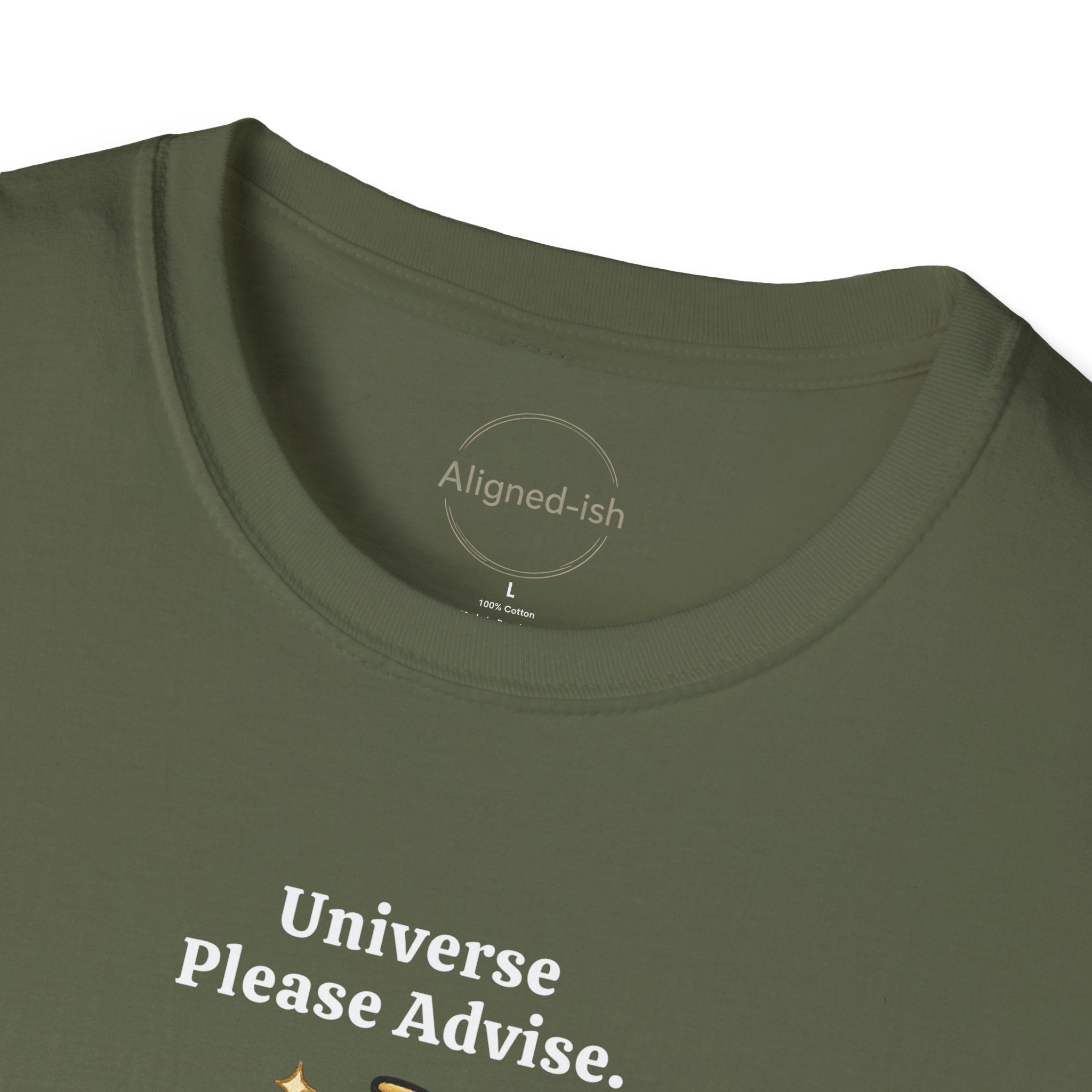 Universe Please Advise T-shirt