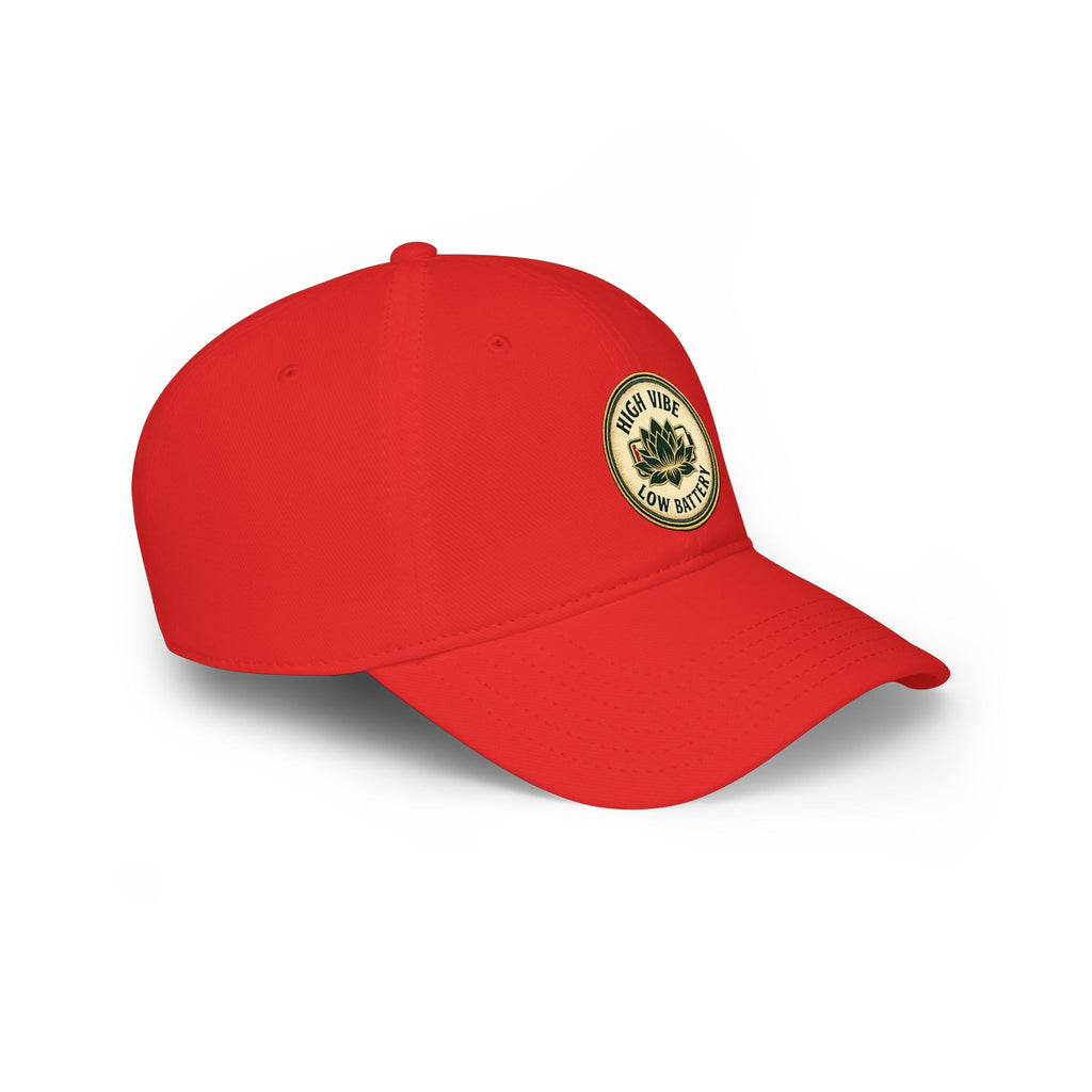 High Vibe Low Battery Baseball Cap