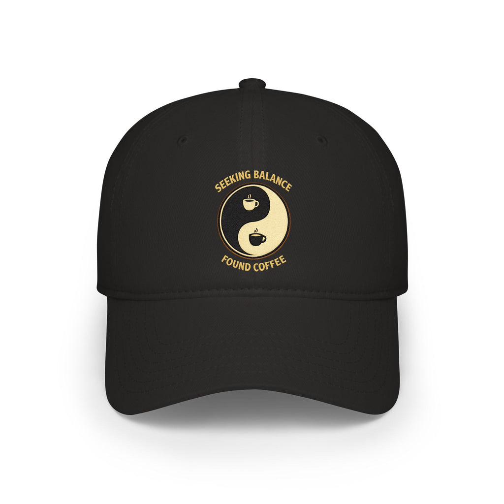 Seeking Balance Found Coffee Baseball Cap