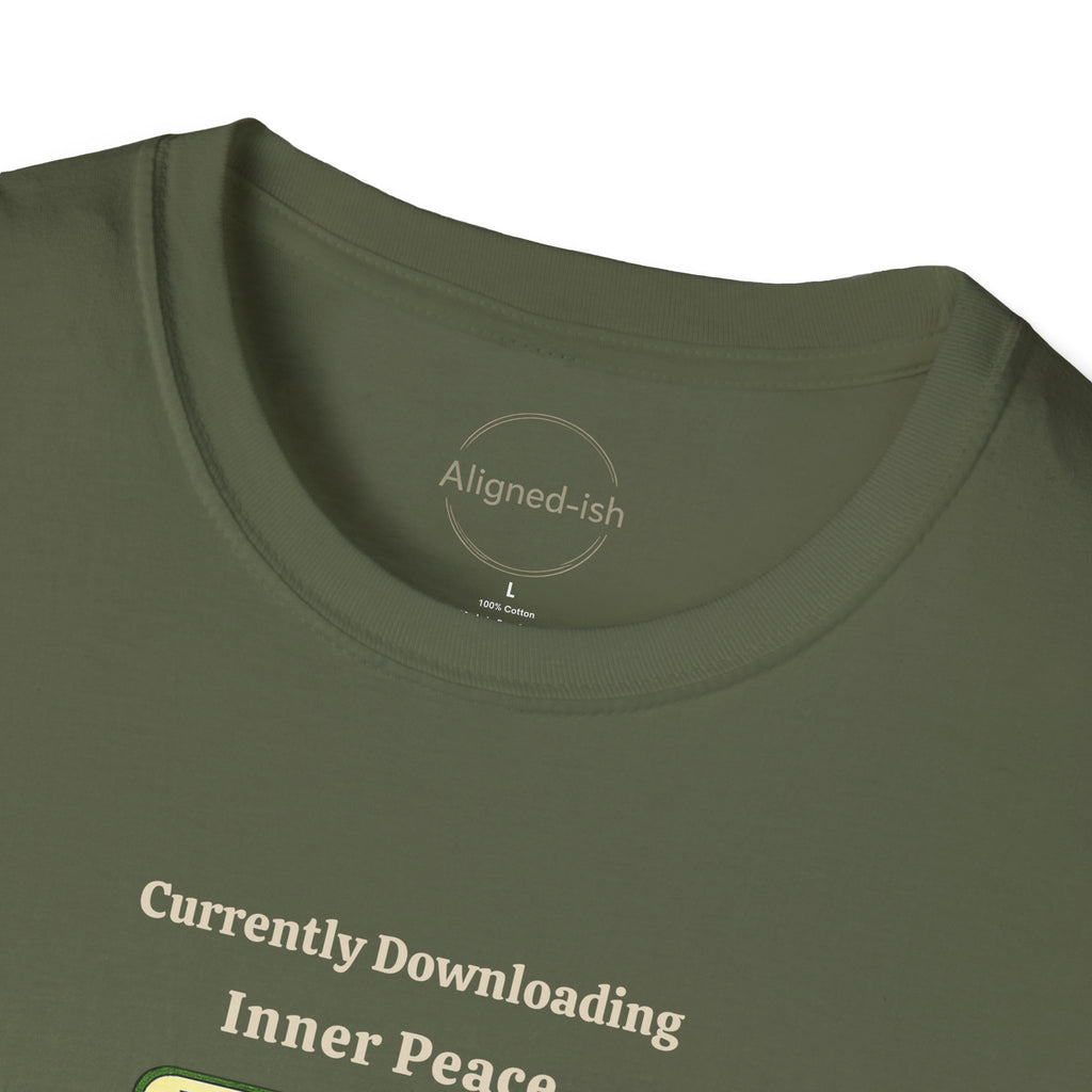 Downloading Inner Peace T-shirt