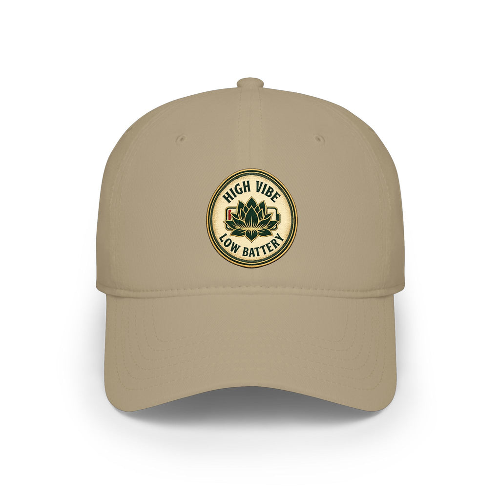 High Vibe Low Battery Baseball Cap