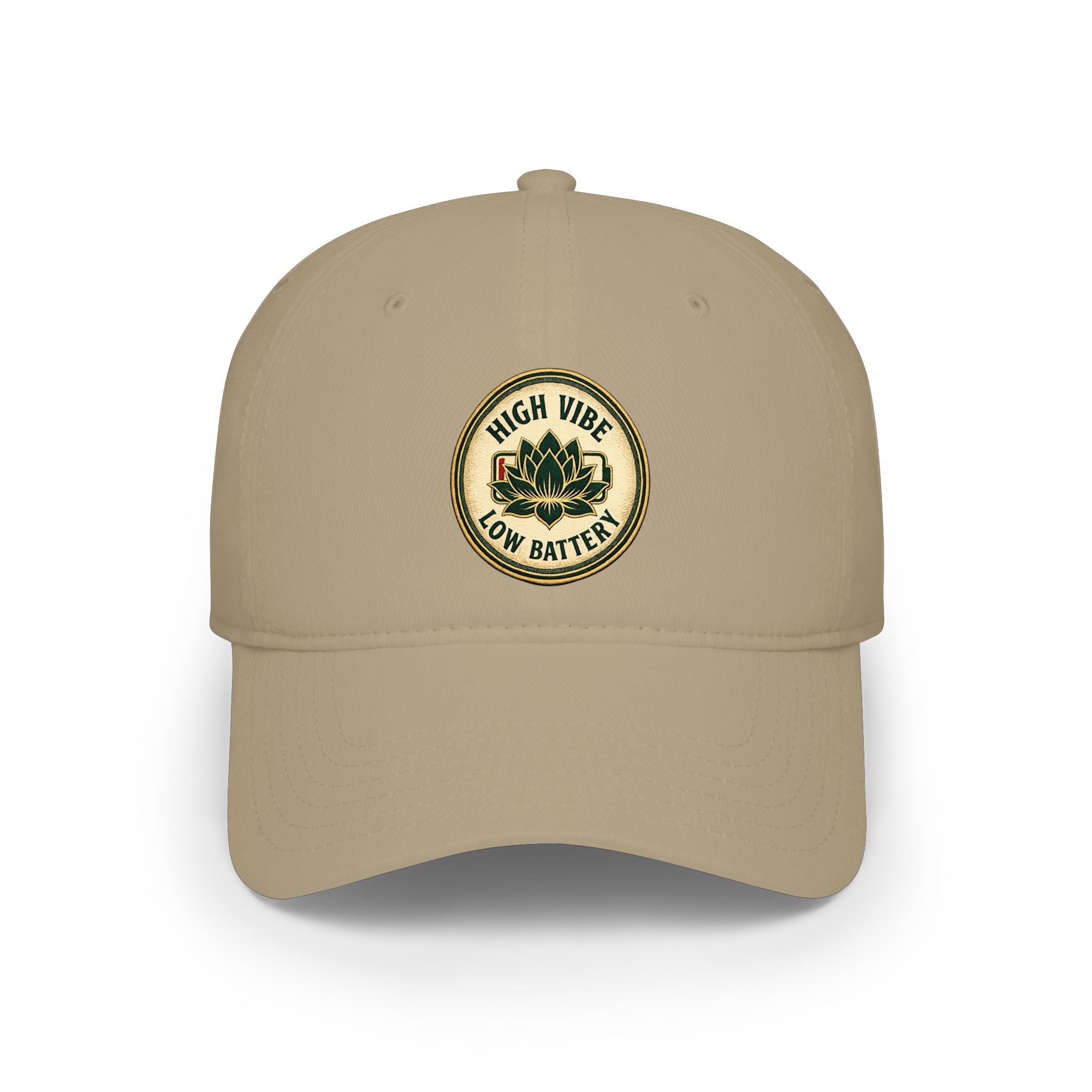 High Vibe Low Battery Baseball Cap