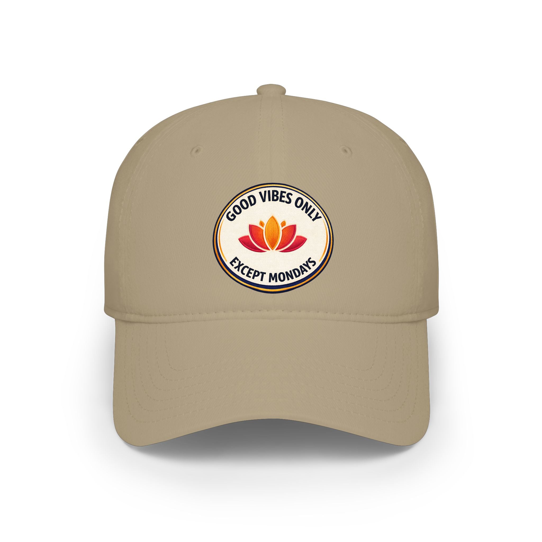Good Vibes Only Except Mondays Baseball Cap