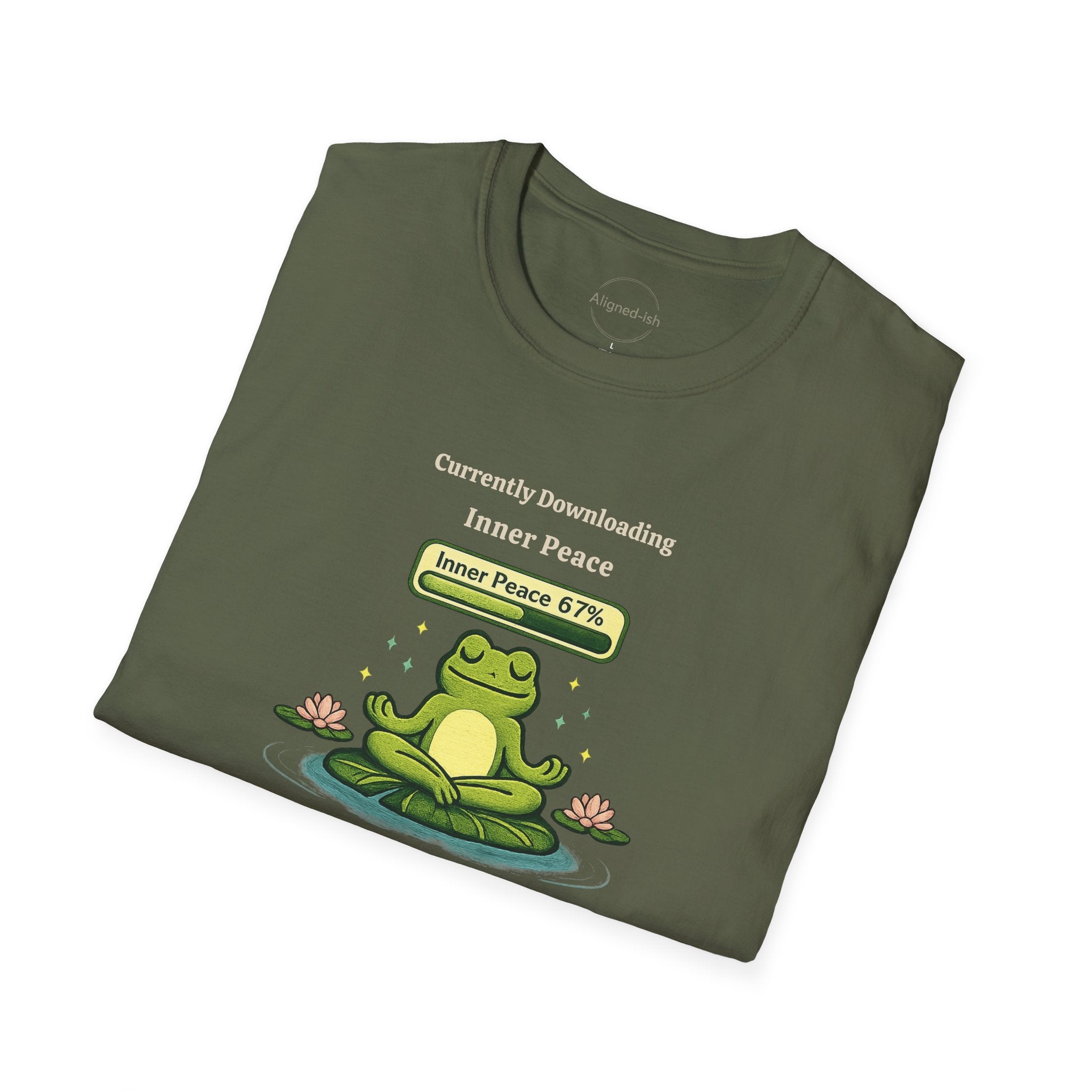 Downloading Inner Peace T-shirt