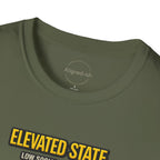 Elevated State. Low Social Battery T-shirt