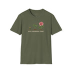 Give Yourself Time Pink Rose T-shirt