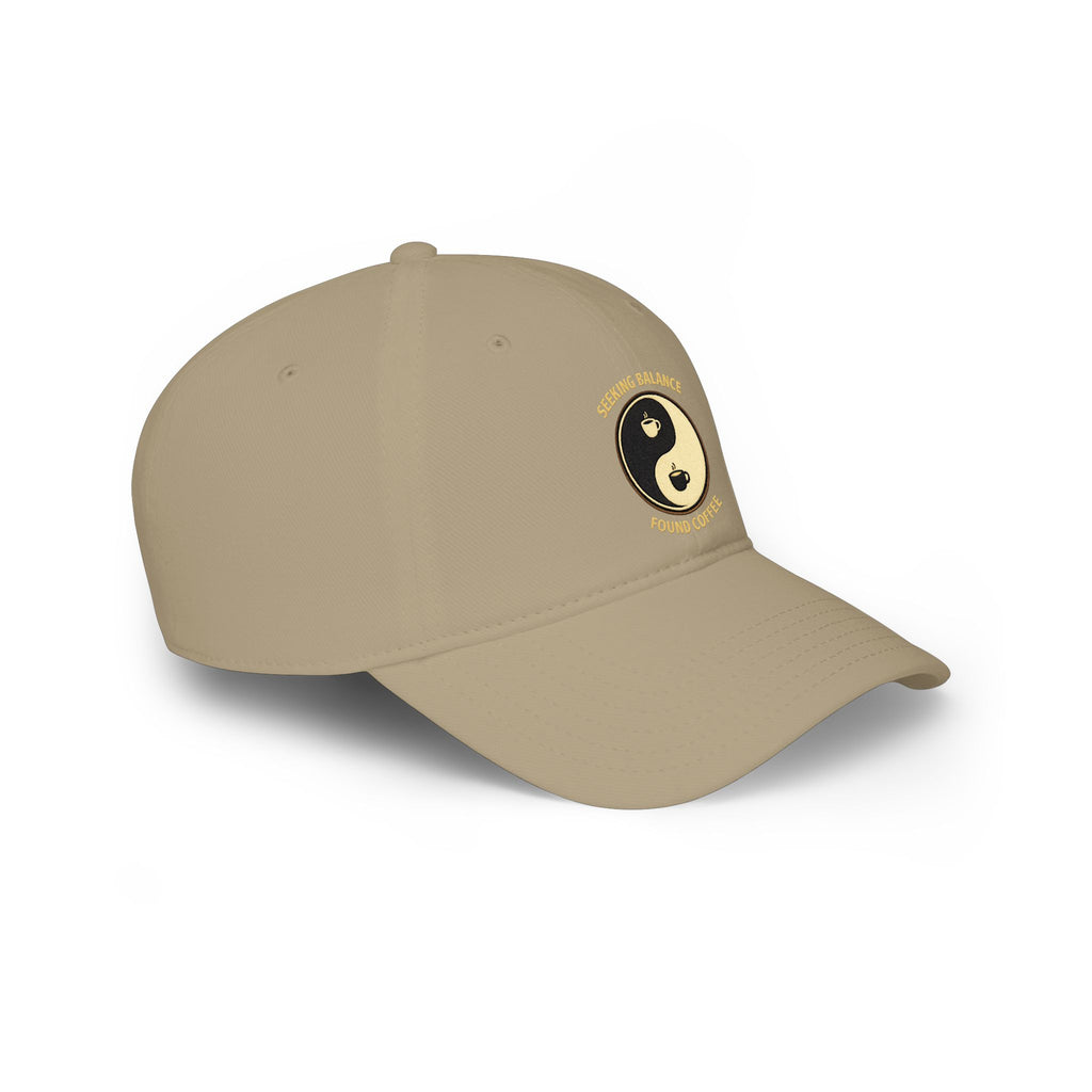 Seeking Balance Found Coffee Baseball Cap