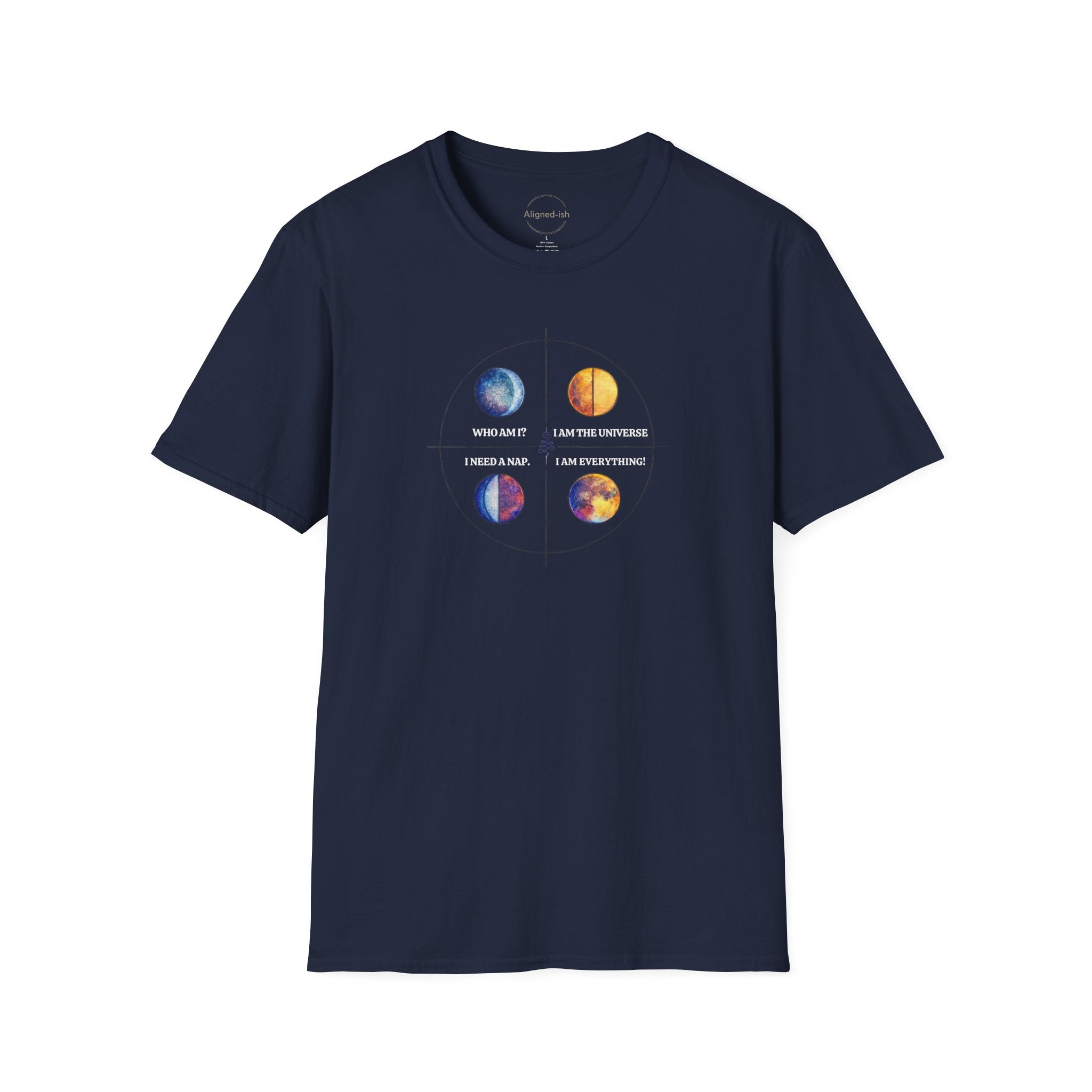 Who Am I? I Am The Universe T-shirt