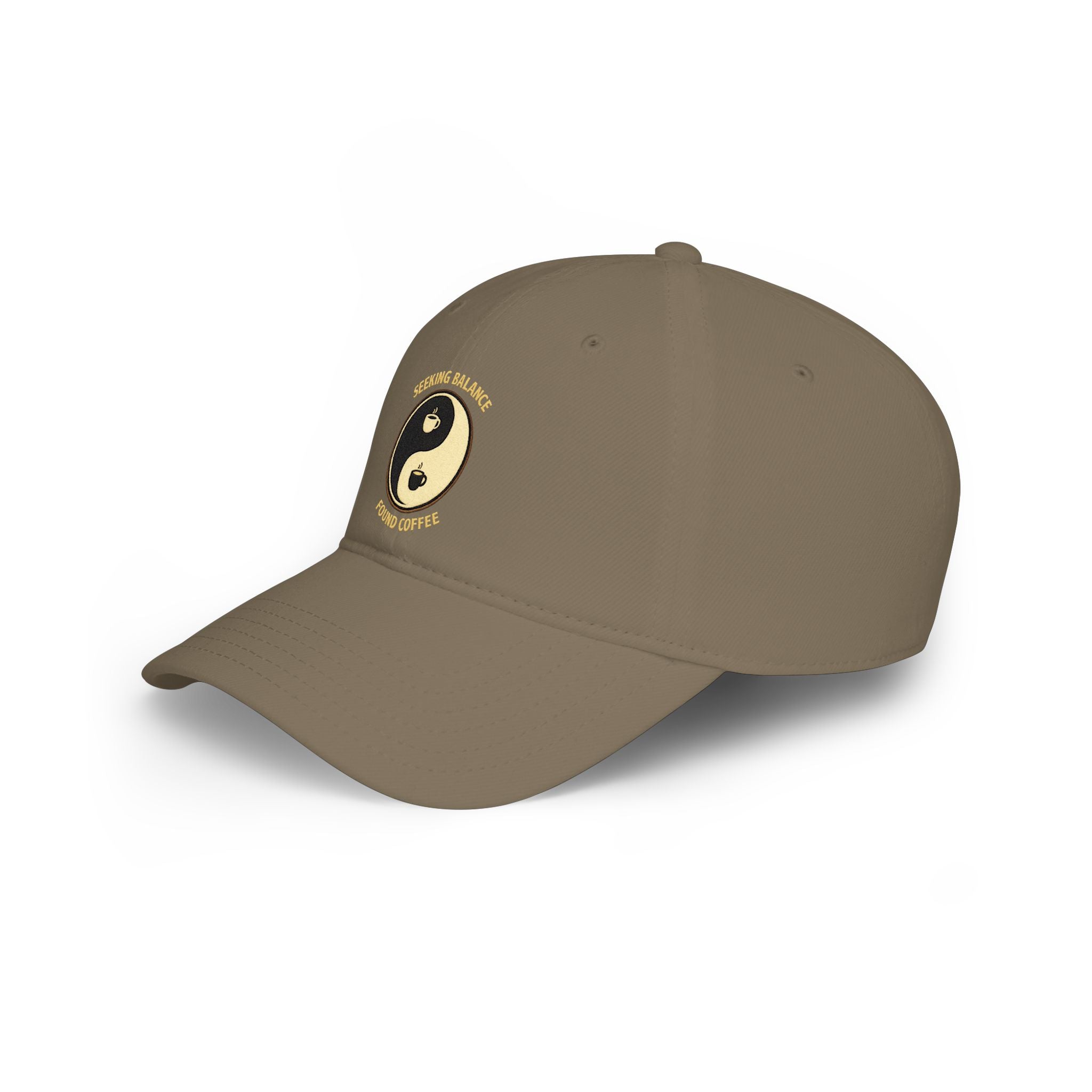 Seeking Balance Found Coffee Baseball Cap
