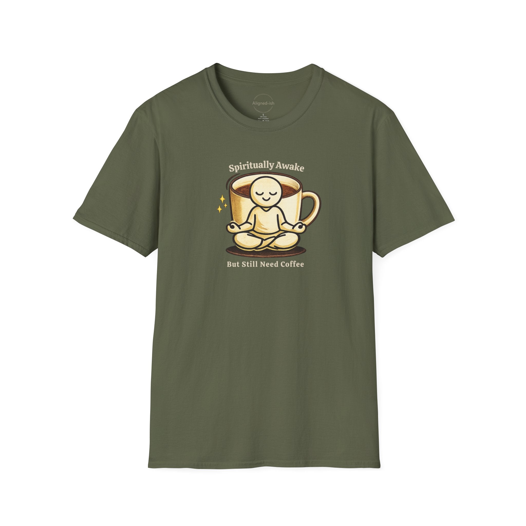 Spiritually Awake But Still Need Coffee T-Shirt