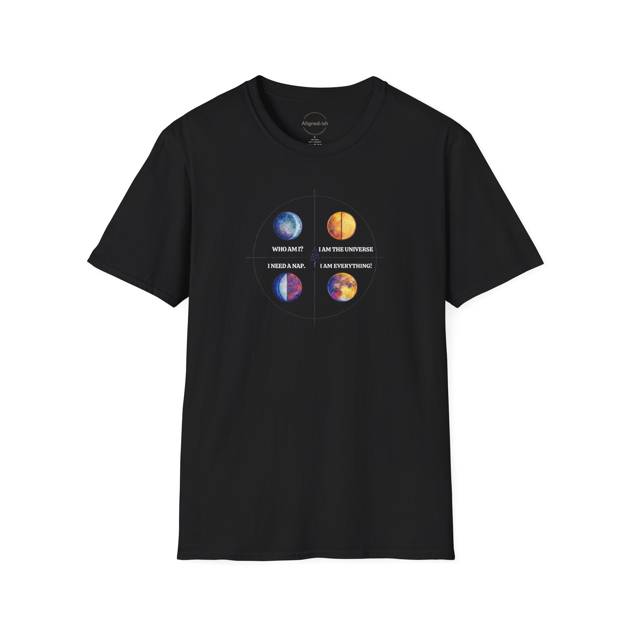 Who Am I? I Am The Universe T-shirt