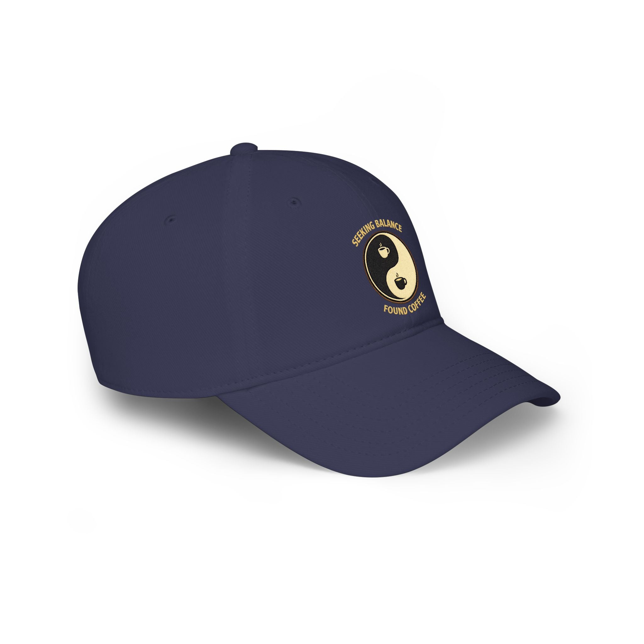 Seeking Balance Found Coffee Baseball Cap