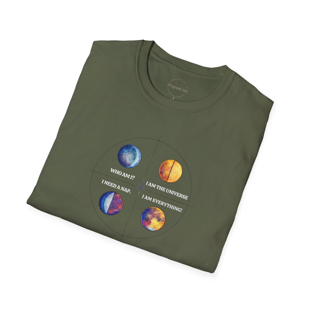 Who Am I? I Am The Universe T-shirt