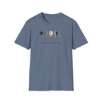 Give Yourself Time Moon and Flower Phases T-shirt