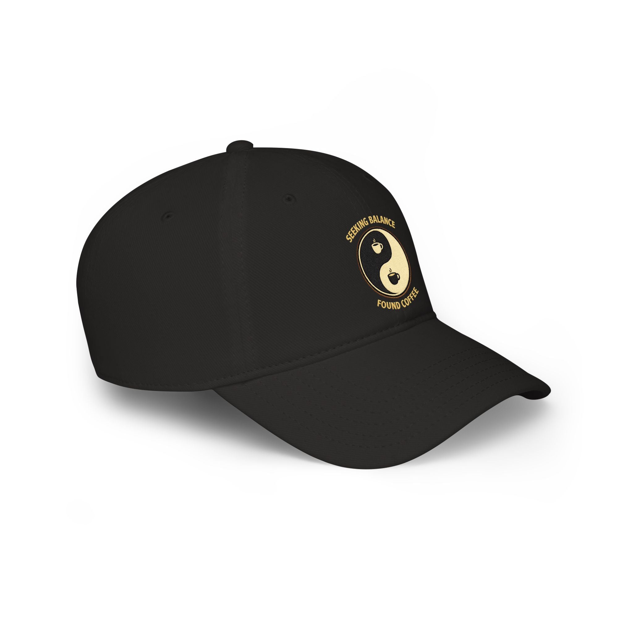 Seeking Balance Found Coffee Baseball Cap