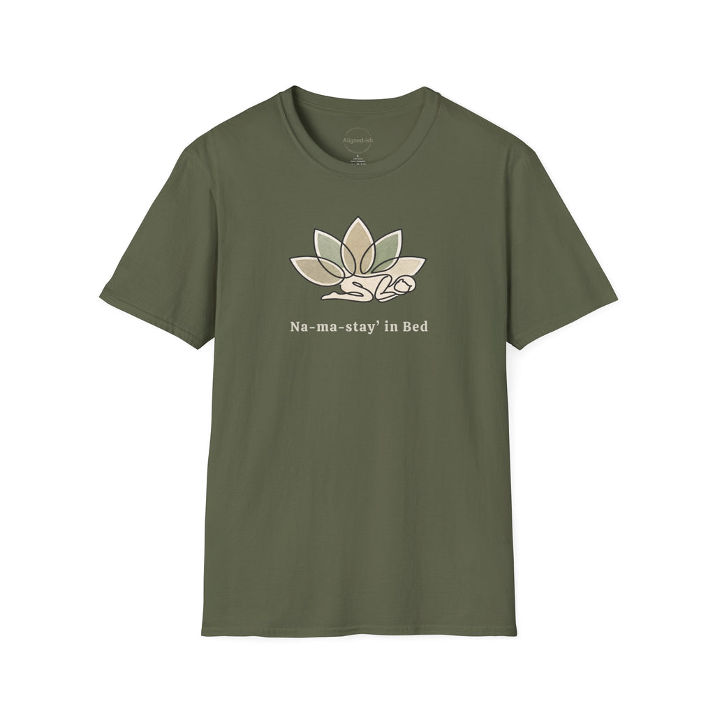 Namastay In Bed T-shirt