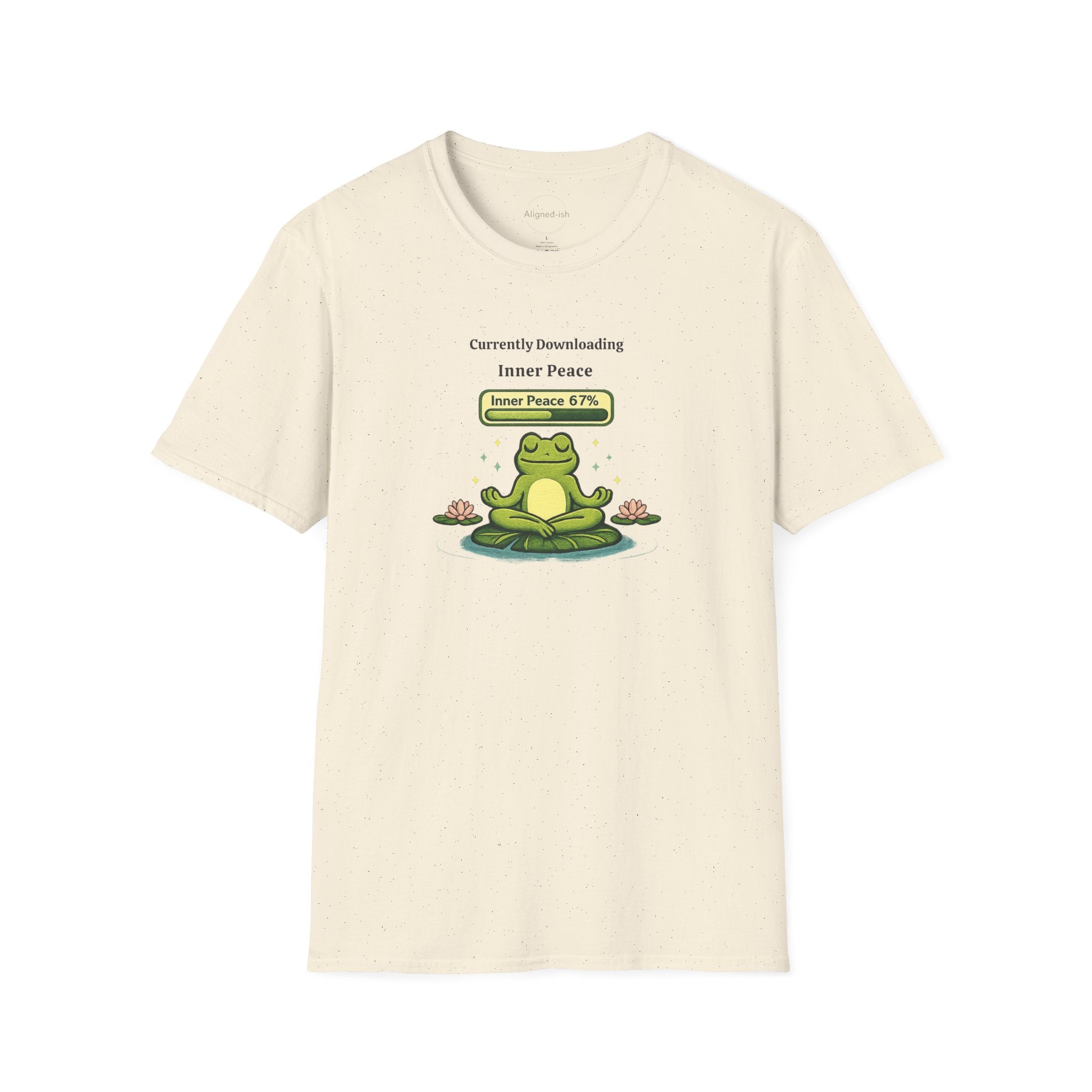 Downloading Inner Peace T-shirt