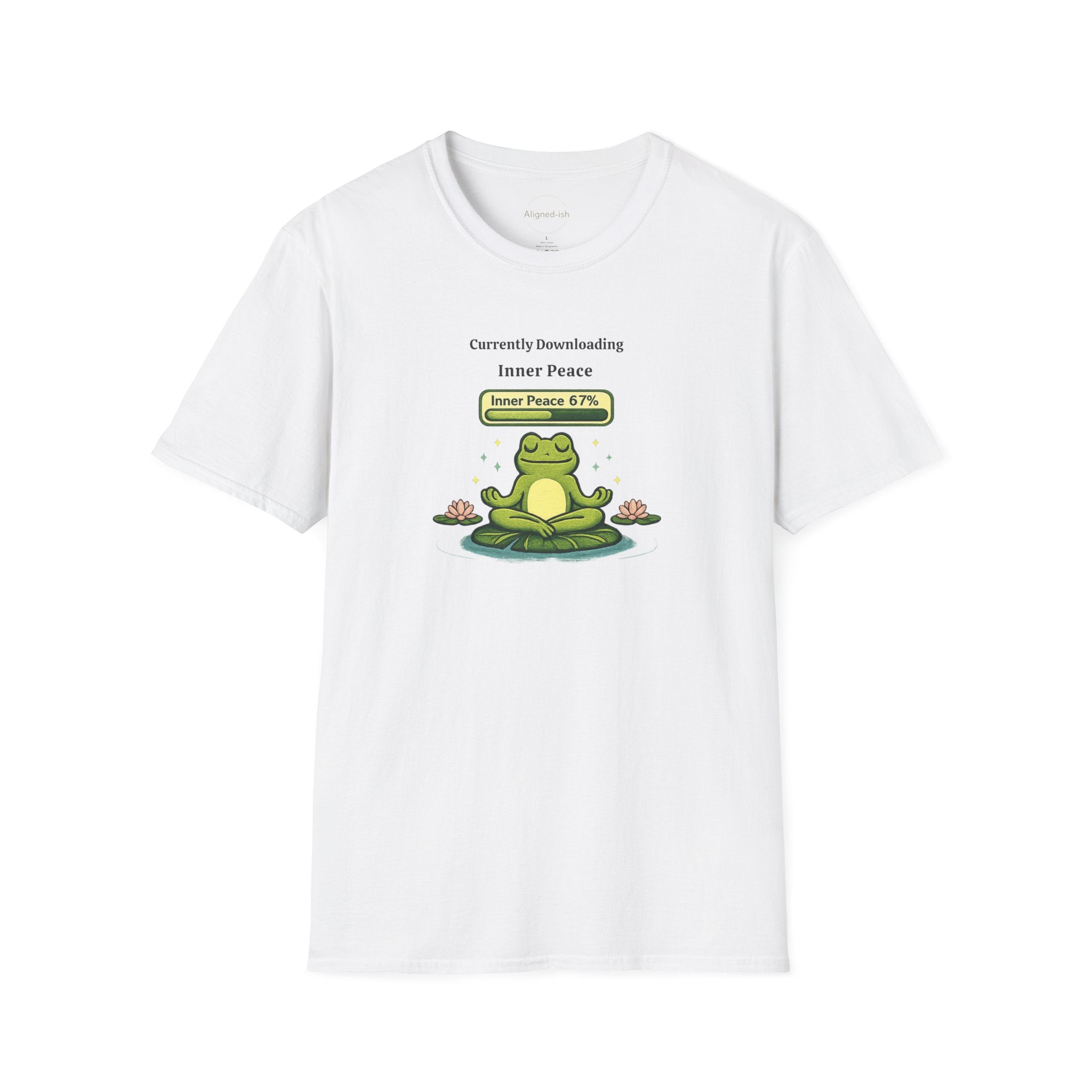 Downloading Inner Peace T-shirt