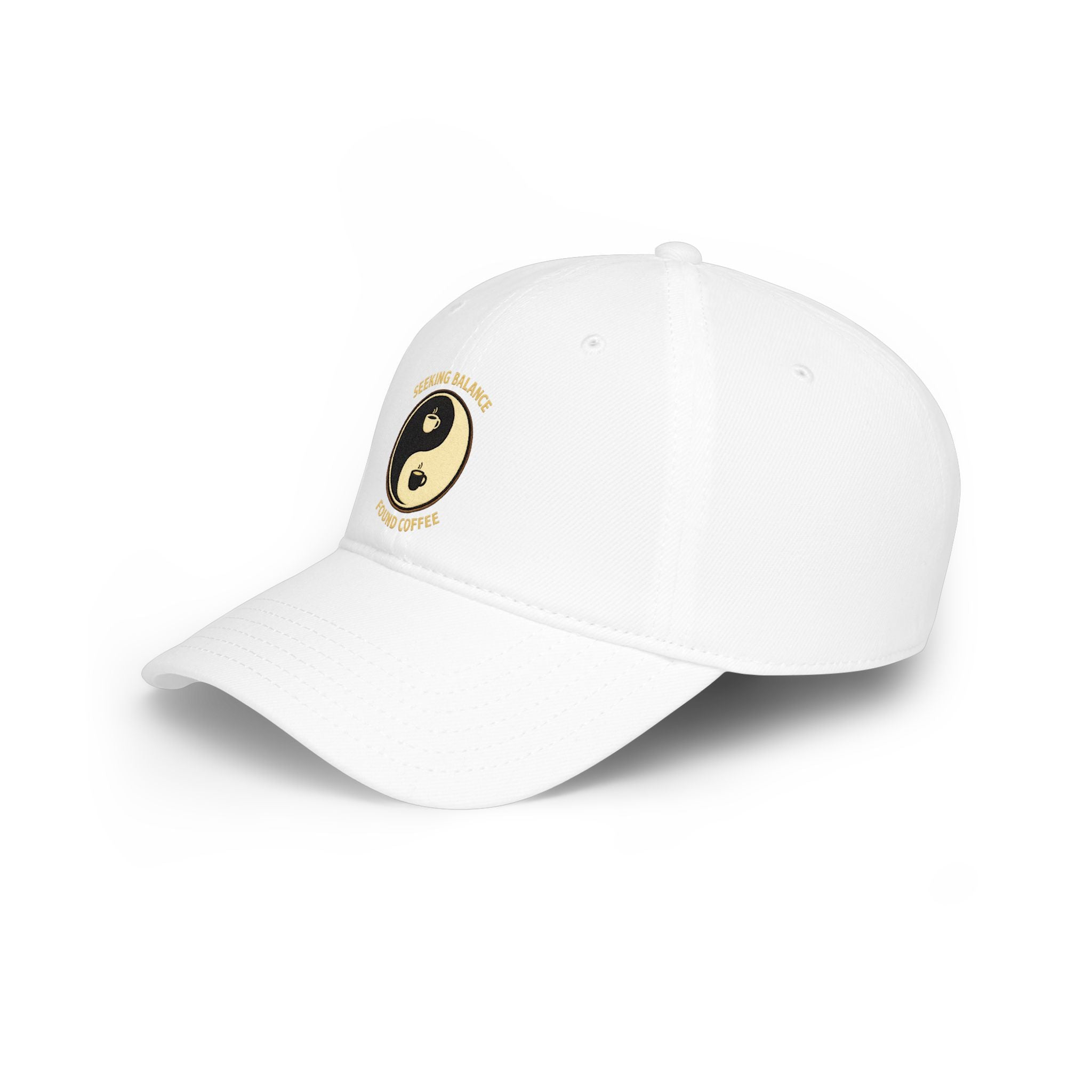 Seeking Balance Found Coffee Baseball Cap