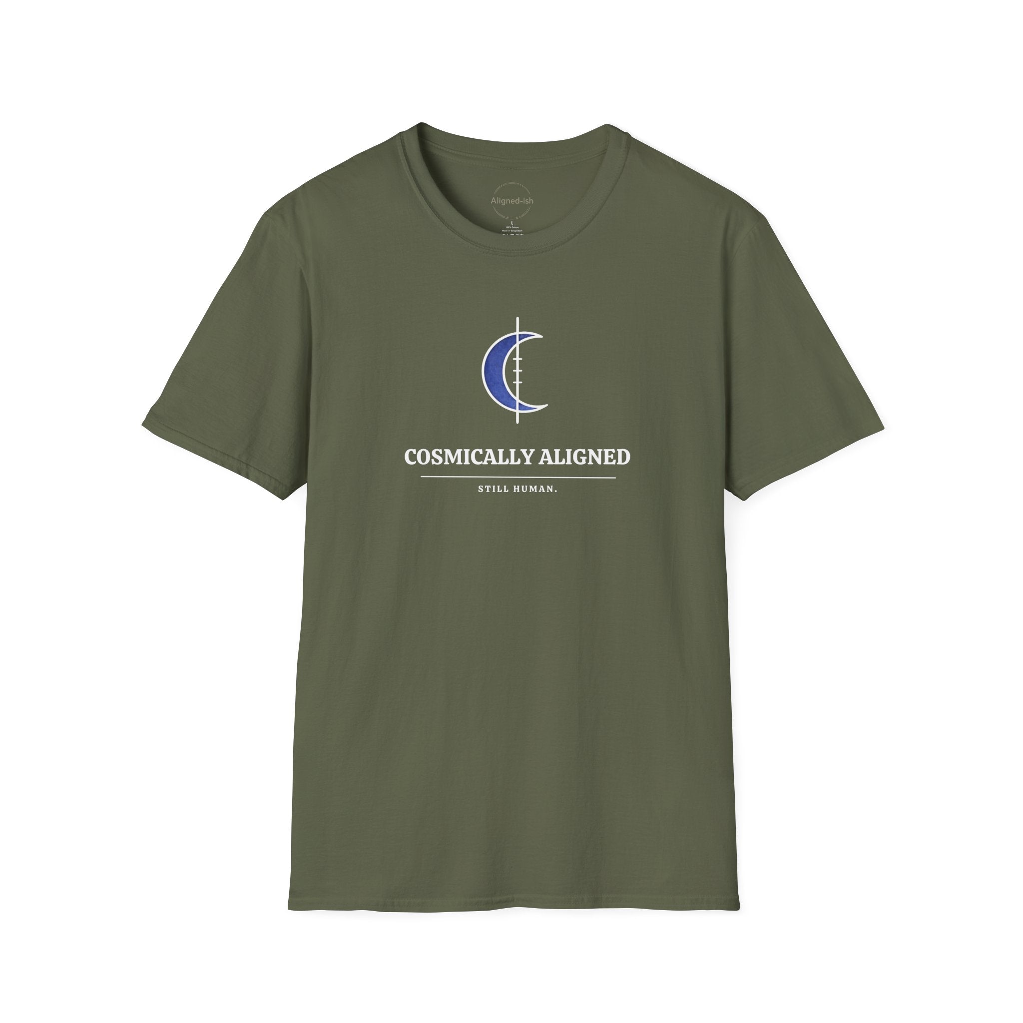 Cosmically Aligned Still Human T-shirt