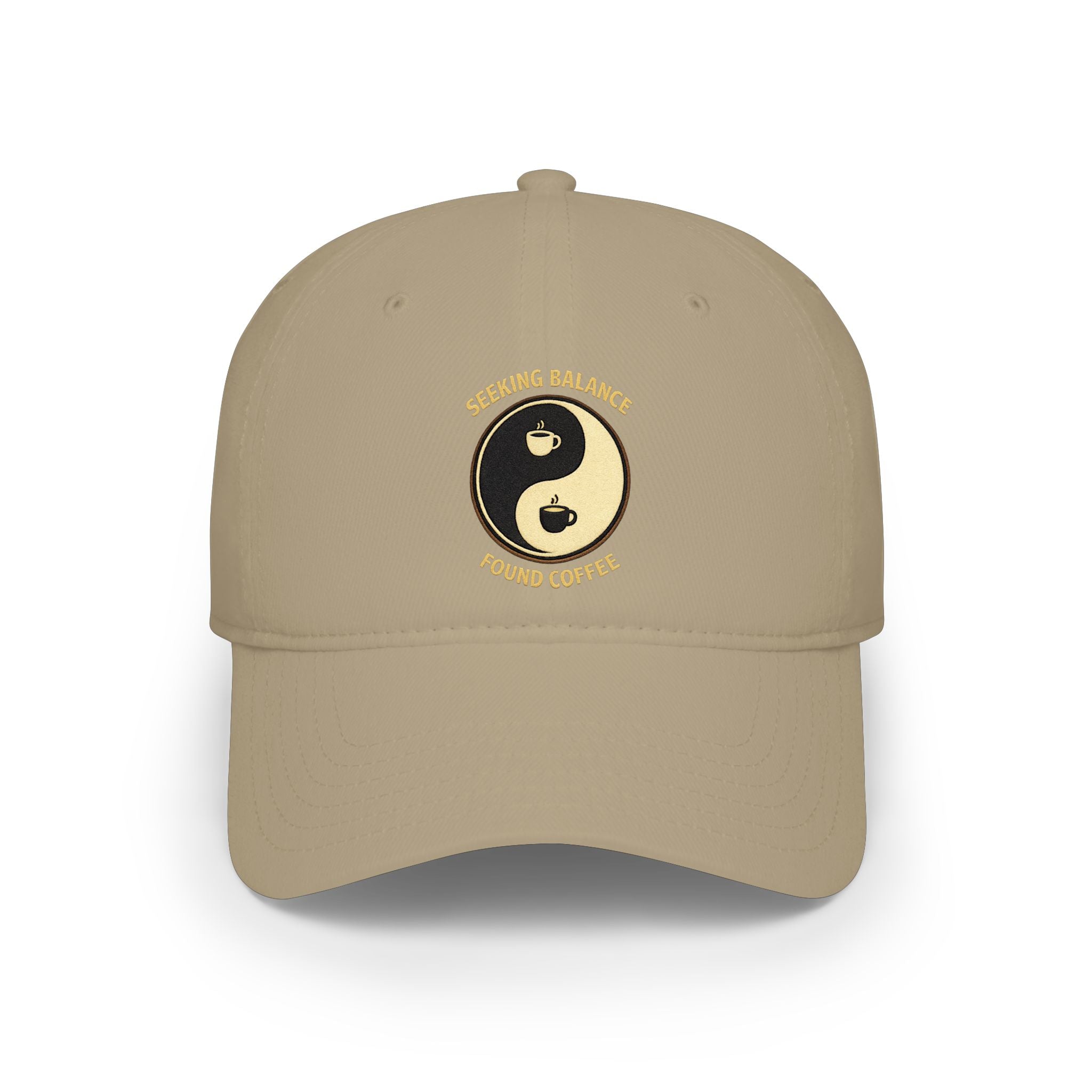 Seeking Balance Found Coffee Baseball Cap