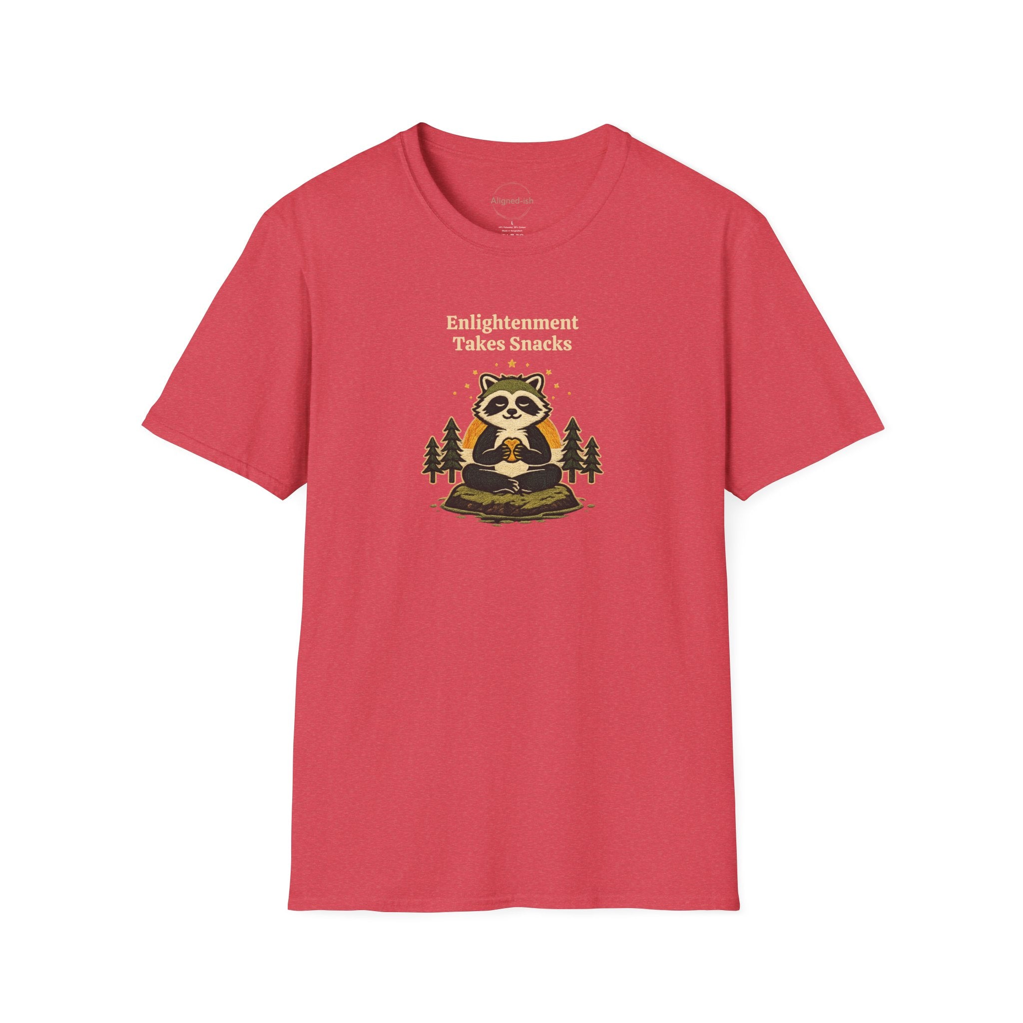 Enlightenment Takes Snacks T-shirt