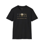 Give Yourself Time Moon and Flower Phases T-shirt