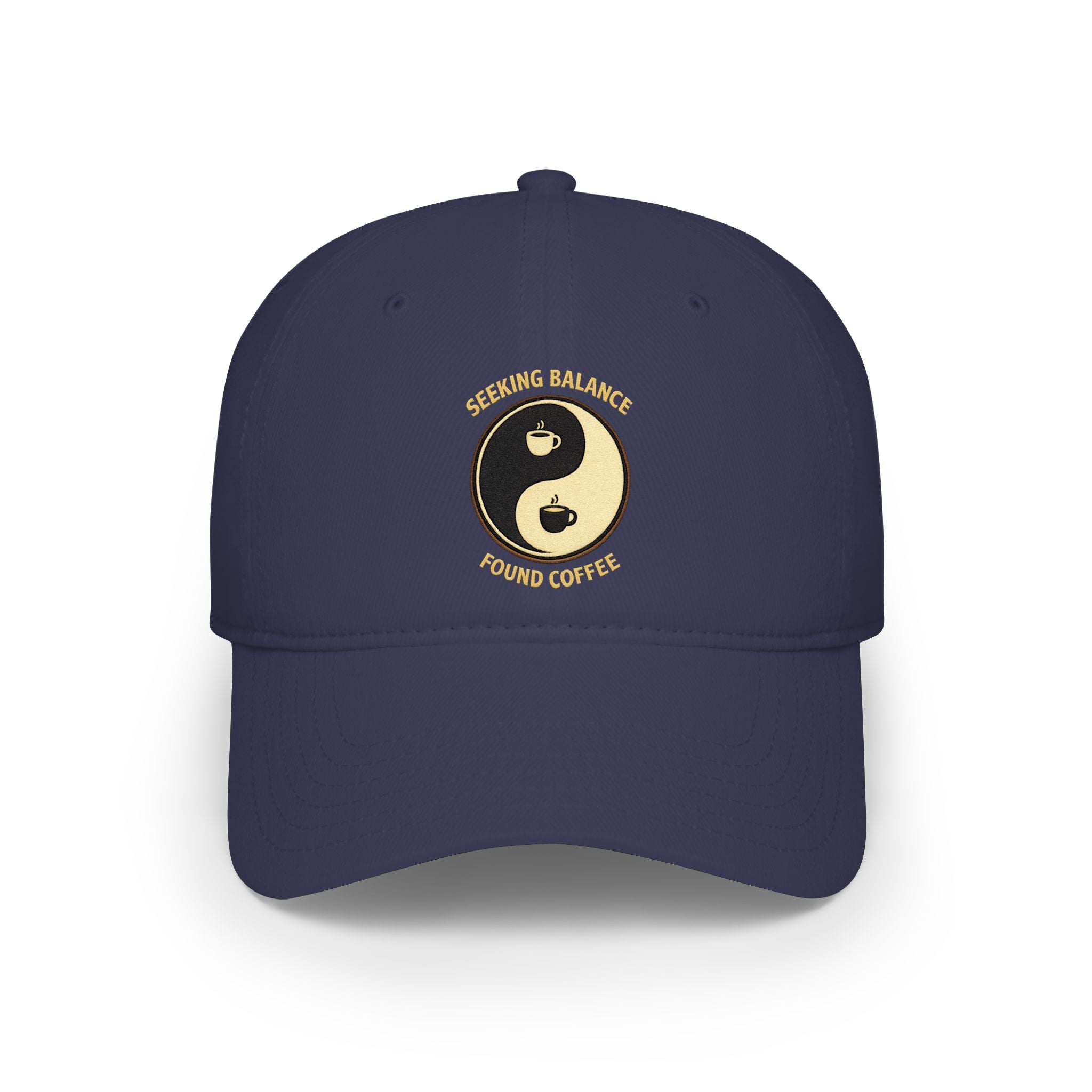 Seeking Balance Found Coffee Baseball Cap