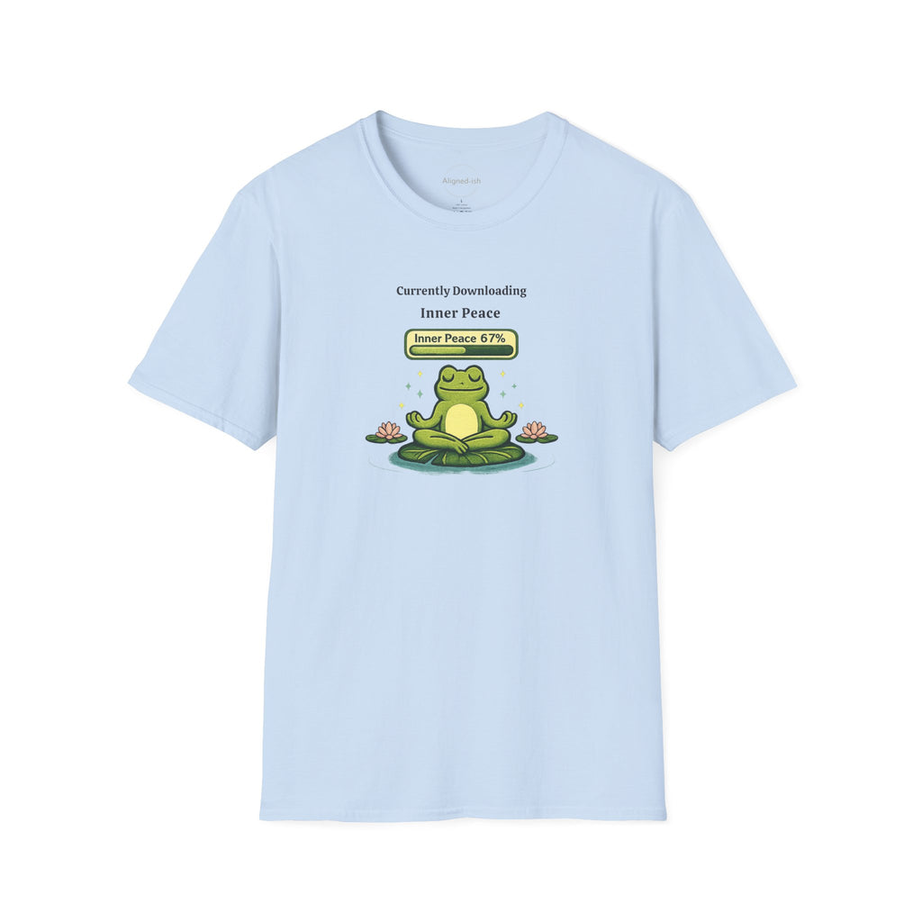 Downloading Inner Peace T-shirt