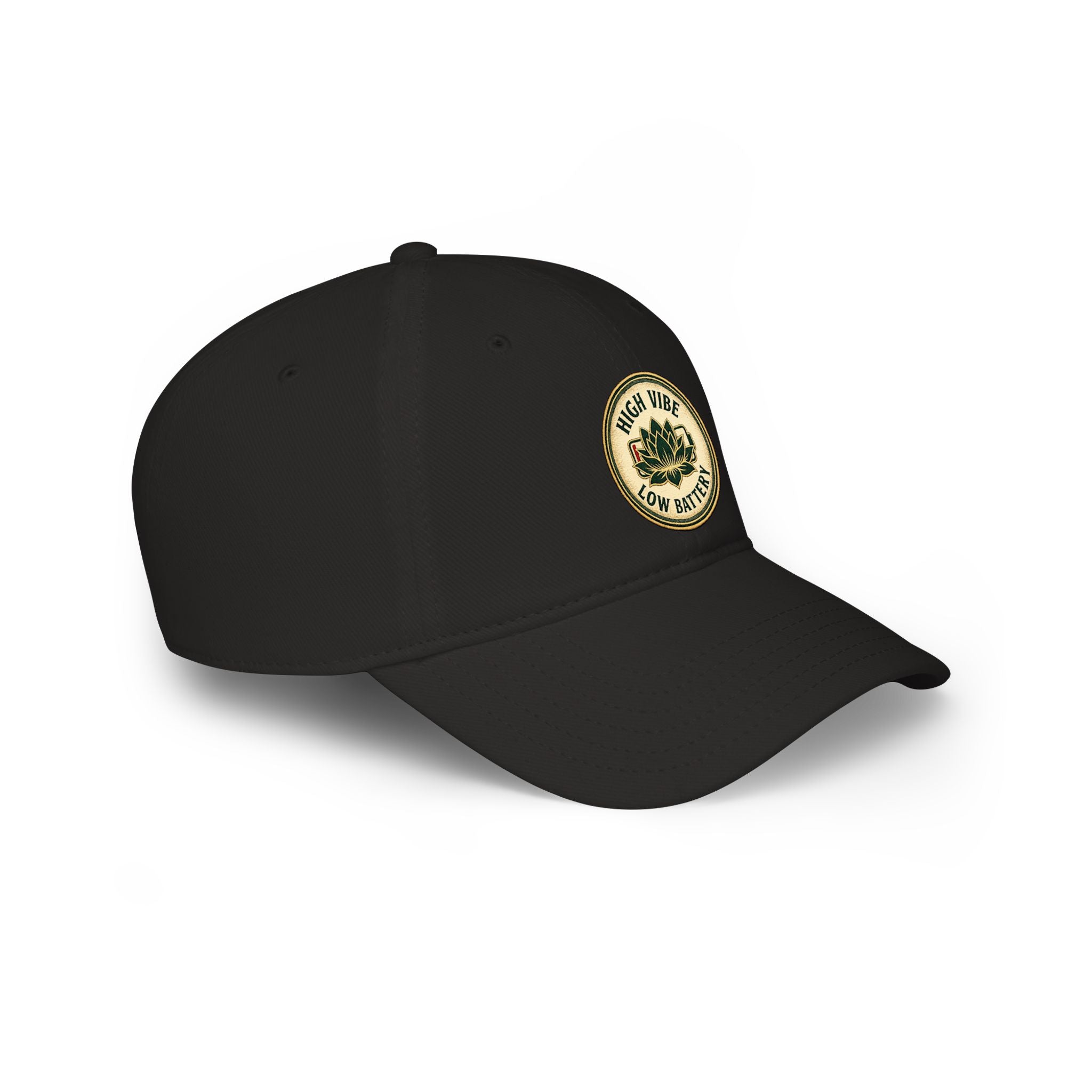 High Vibe Low Battery Baseball Cap