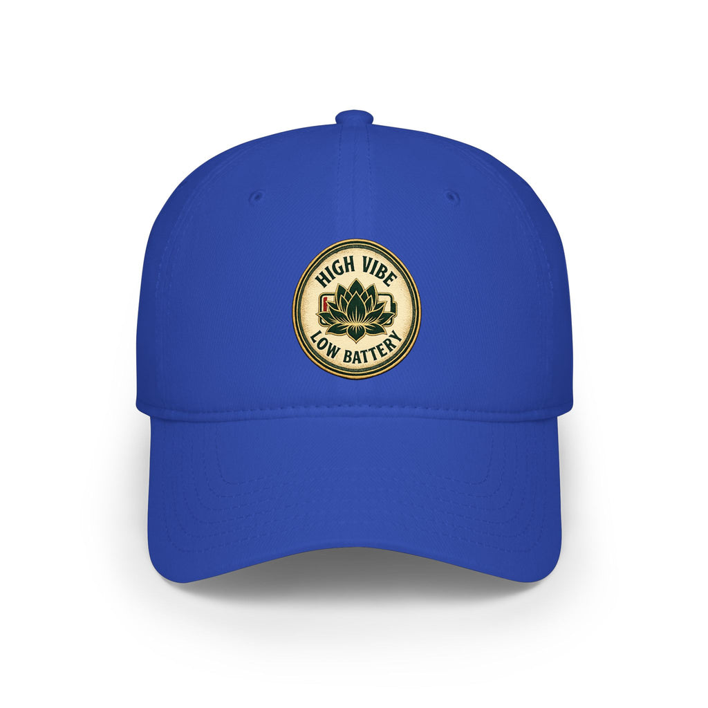 High Vibe Low Battery Baseball Cap