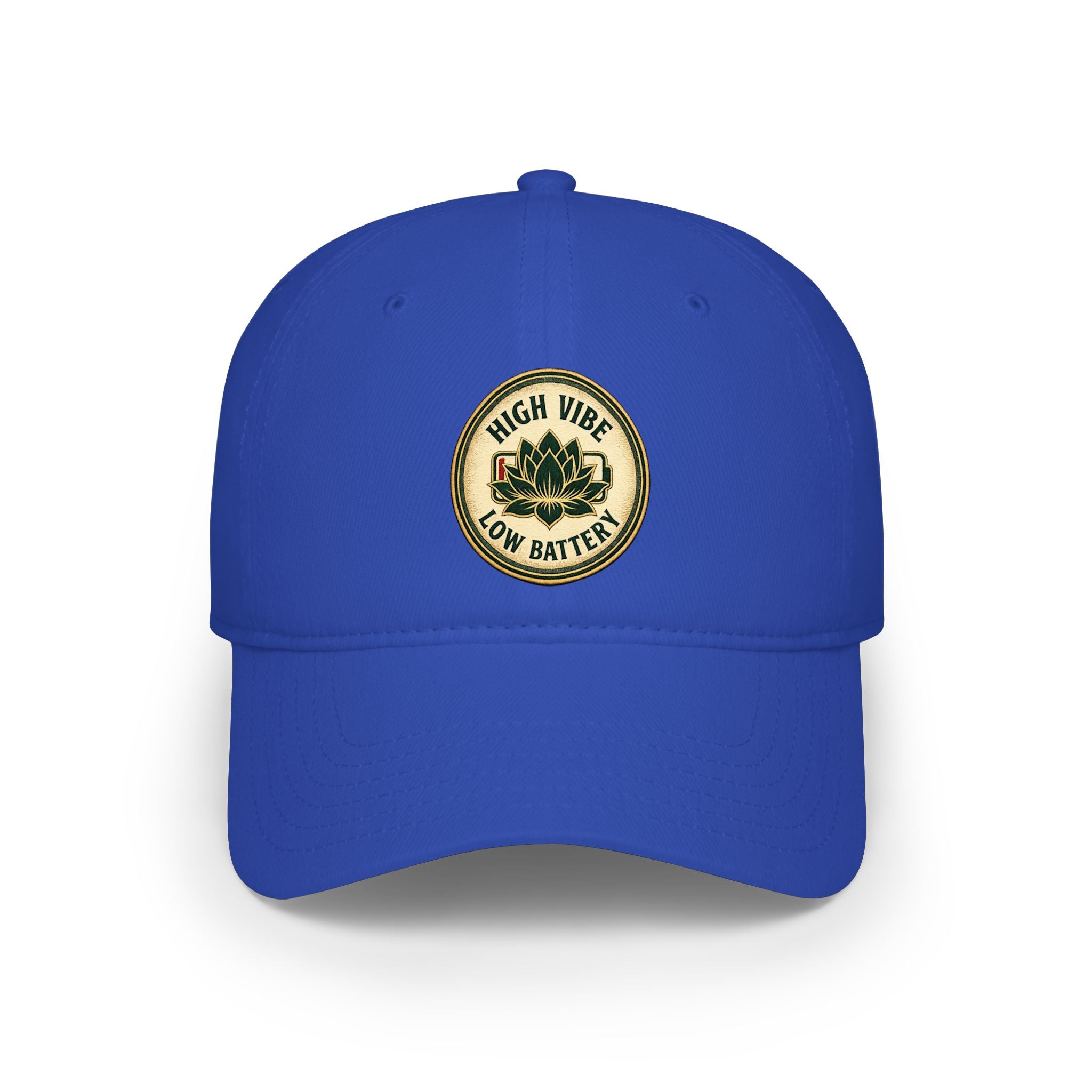 High Vibe Low Battery Baseball Cap