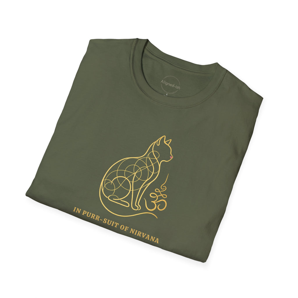 In Purr-Suit Of Nirvana T-shirt