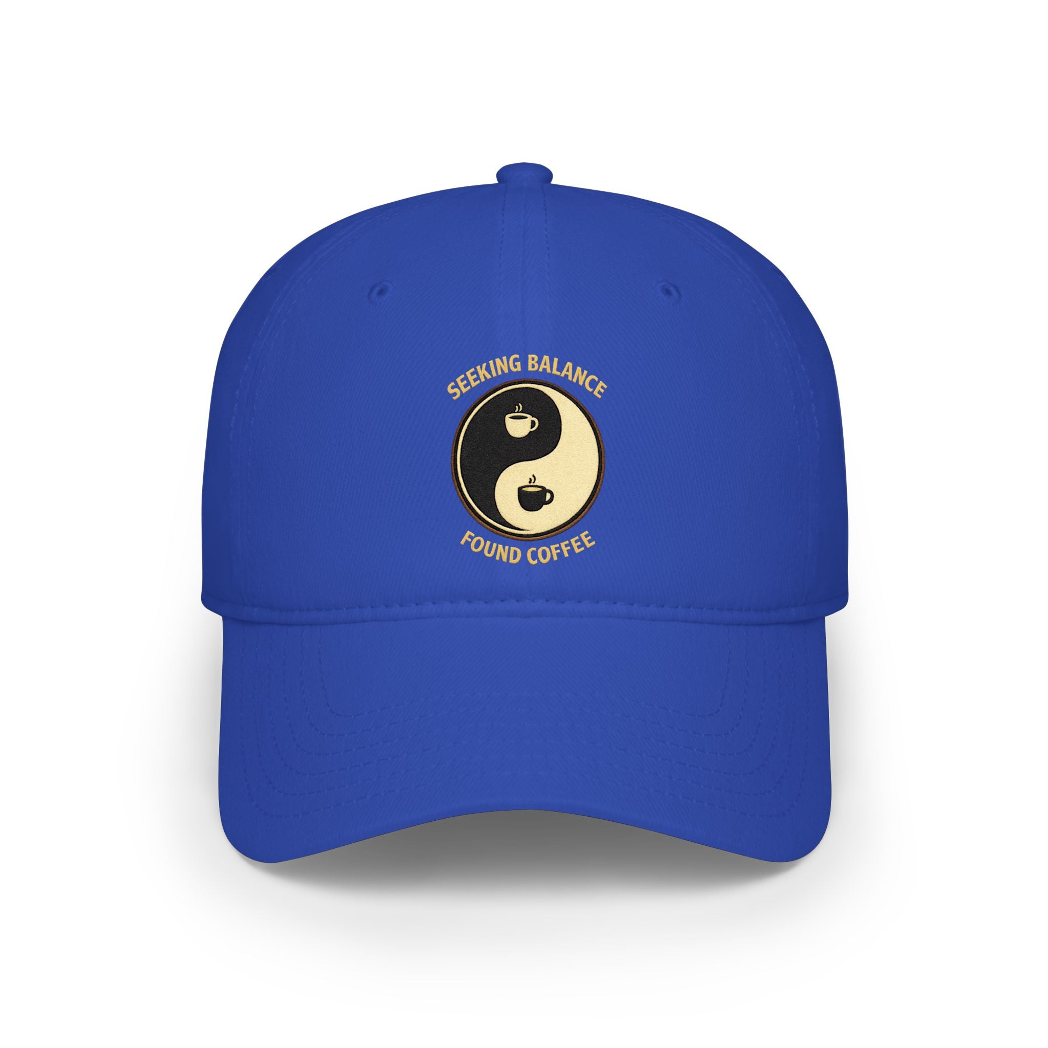 Seeking Balance Found Coffee Baseball Cap