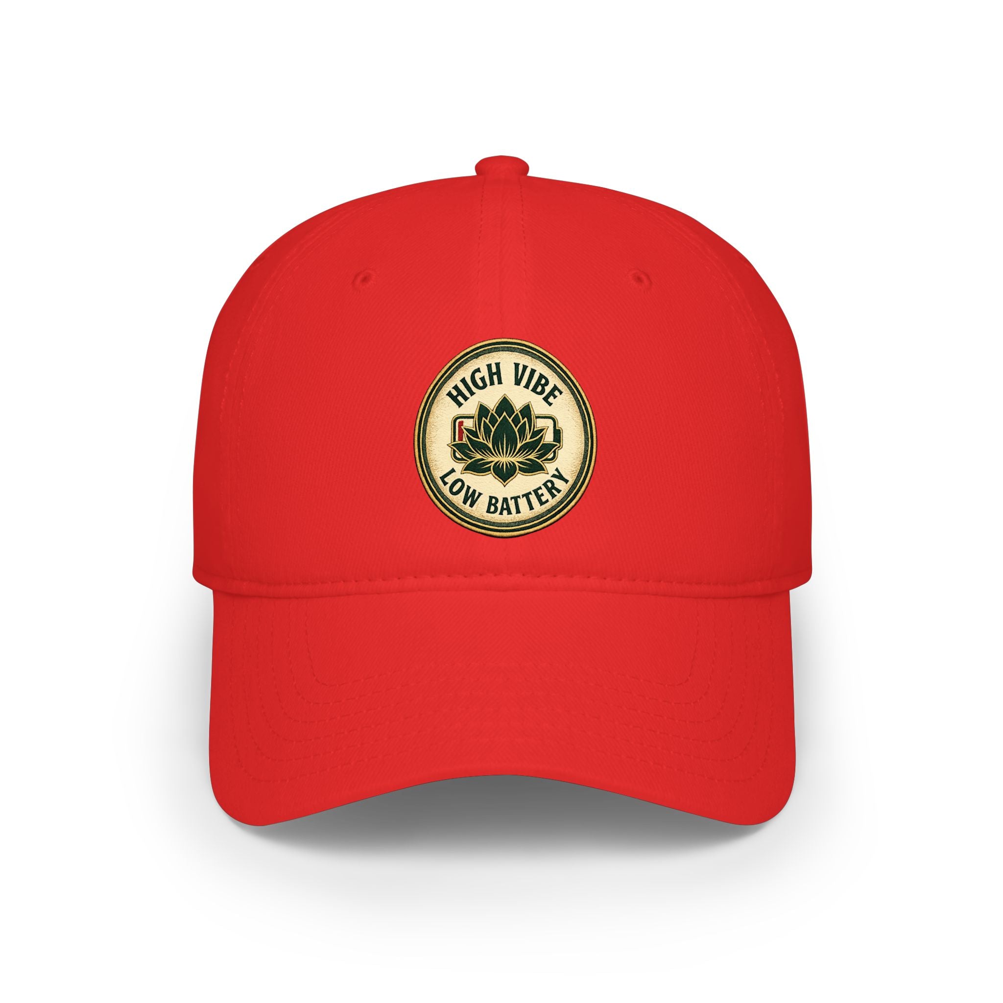 High Vibe Low Battery Baseball Cap