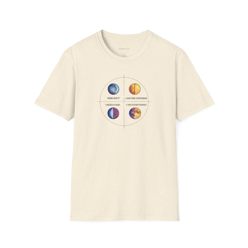 Who Am I? I Am The Universe T-shirt