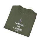 Aligning My Chakras Brb T-shirt