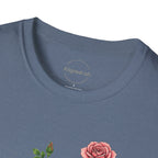 Give Yourself Time Pink Rose T-shirt