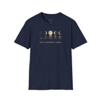 Give Yourself Time Moon and Flower Phases T-shirt