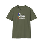 Chakras Aligned, Still Annoyed T-shirt