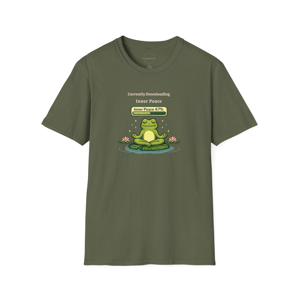 Downloading Inner Peace T-shirt